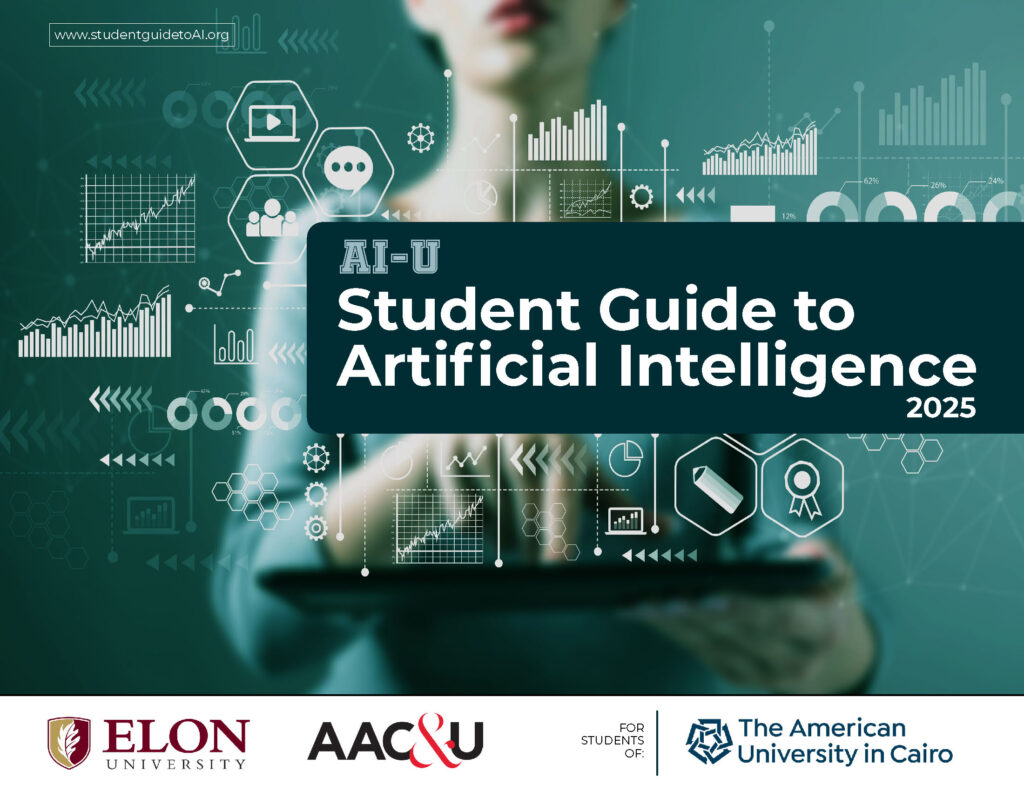 Custom Cover example: 2025 Student Guide to AI
