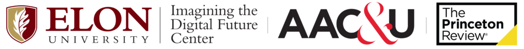 Logos: Elon University, AAC&U, The Princeton Review